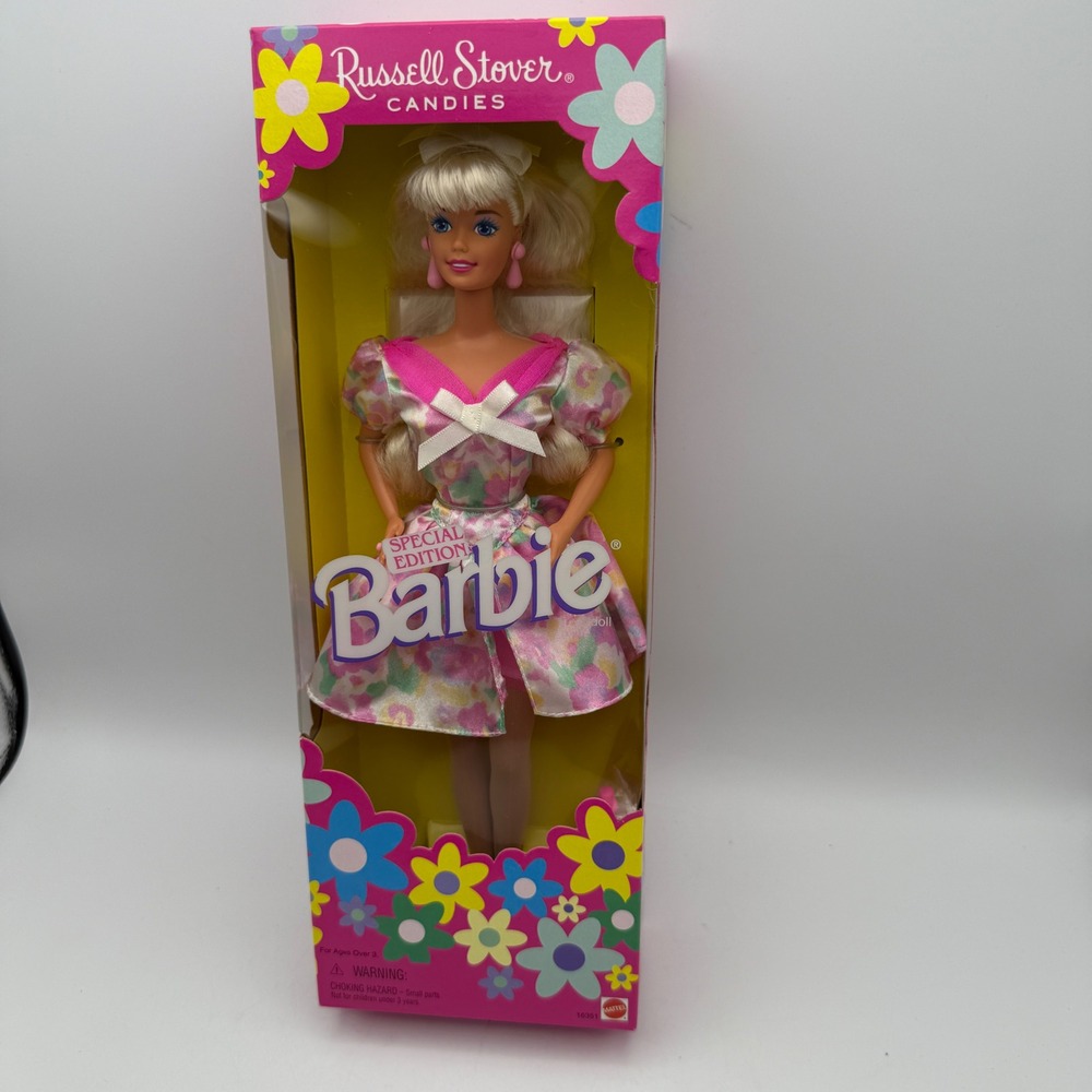 Vtg Barbie‎ Doll Russell Stover Candies 1996 Mattel #16351 Special Edition NRFB